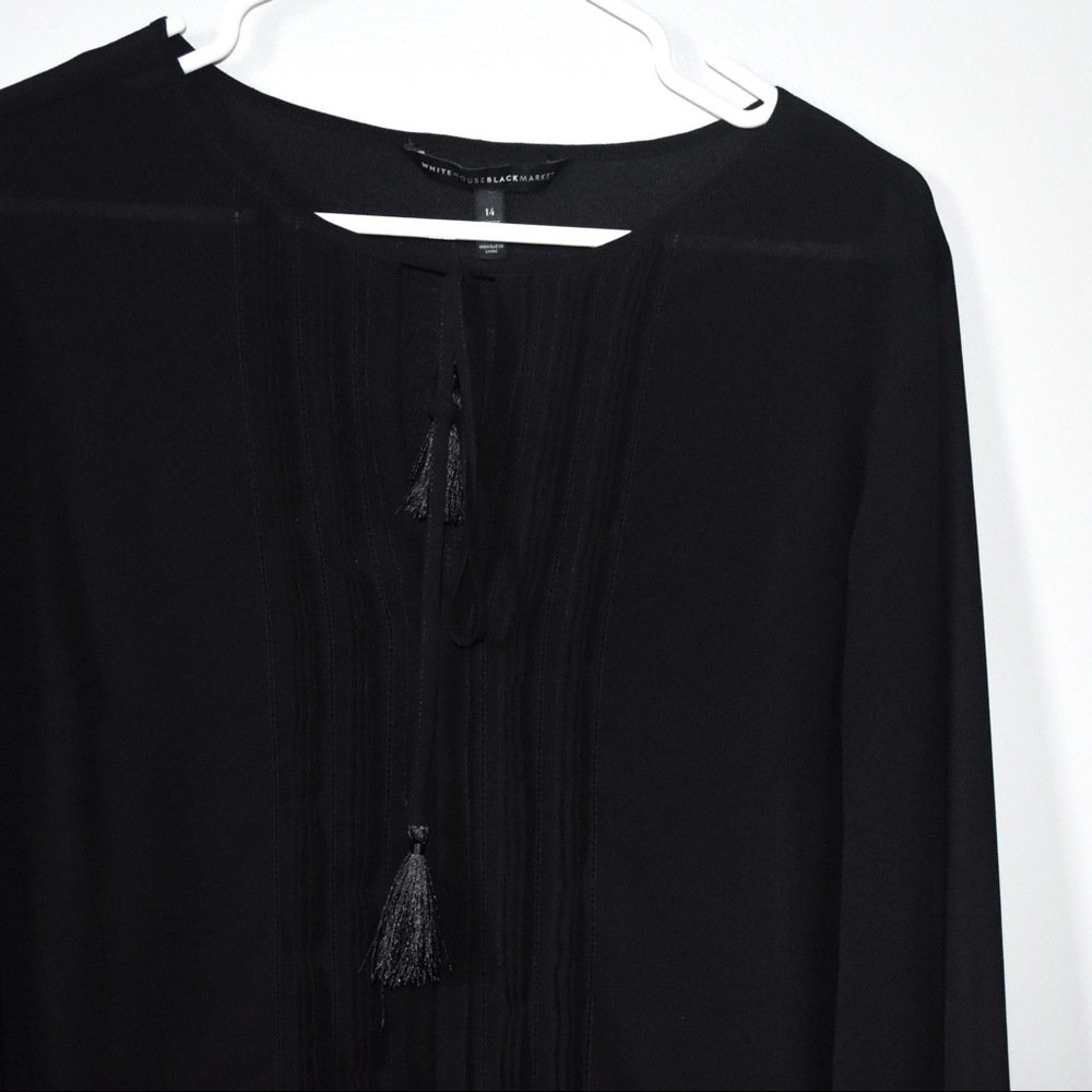 White House Black Market Black Blouse - 14